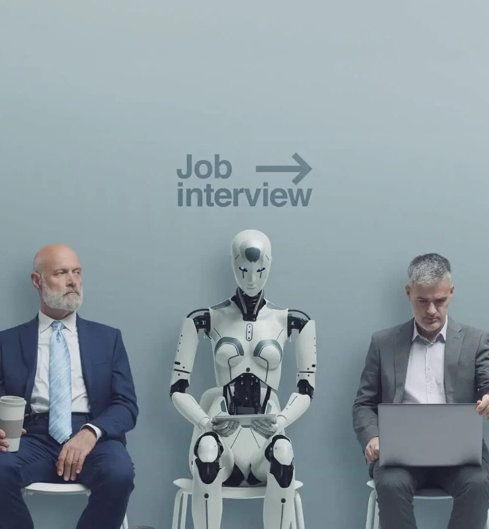 robot e umani colloquio di lavoro
