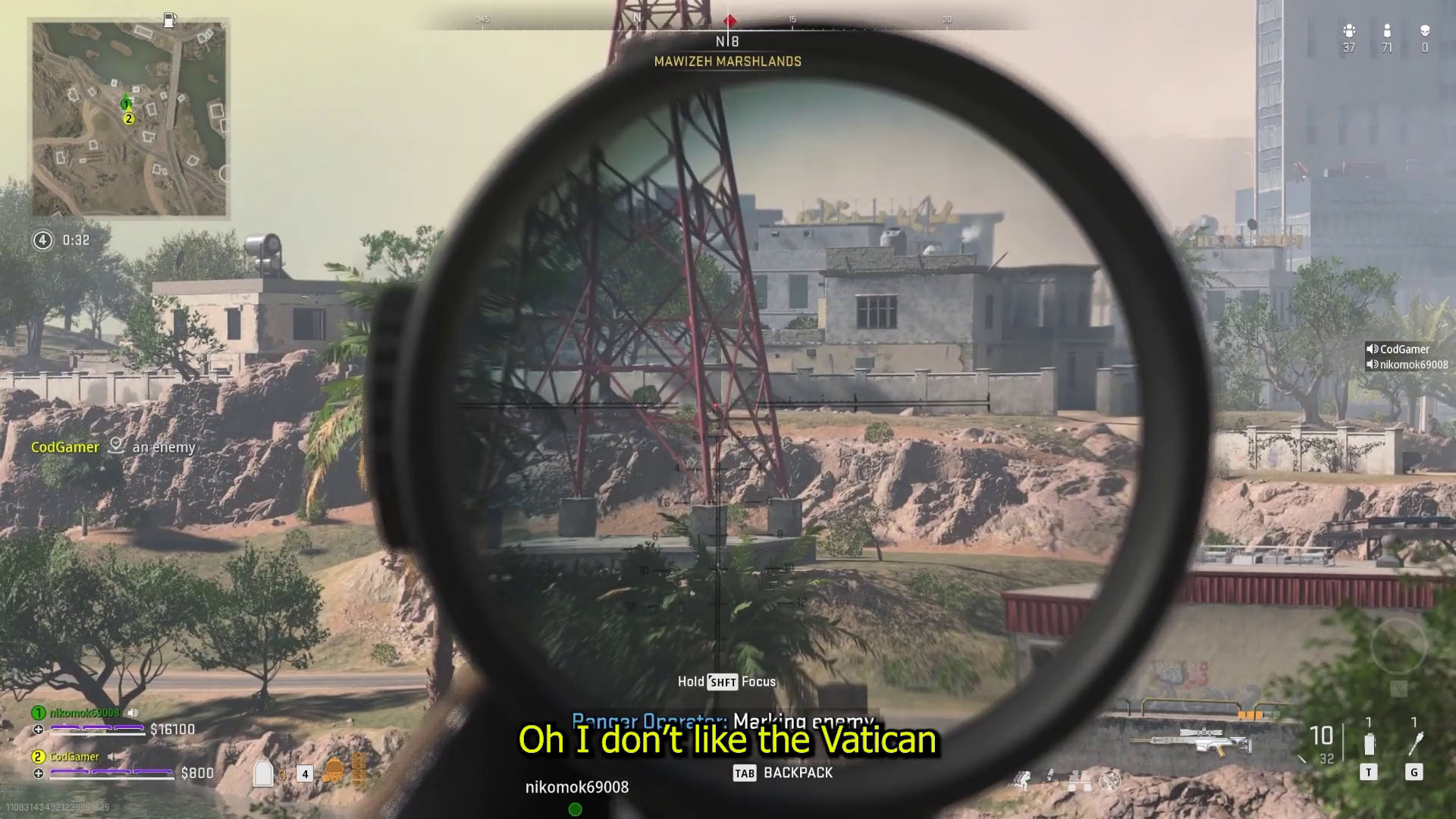 Friendship in Warzone